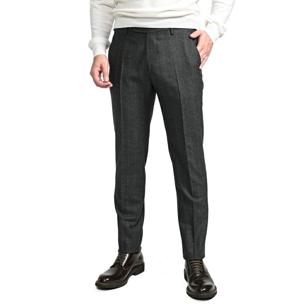 SALE|BERWICH MORELLO ストレッチウール ノータックスラックス|413092 - 46|GUARDAROBA MILANO OFFICIAL STORE