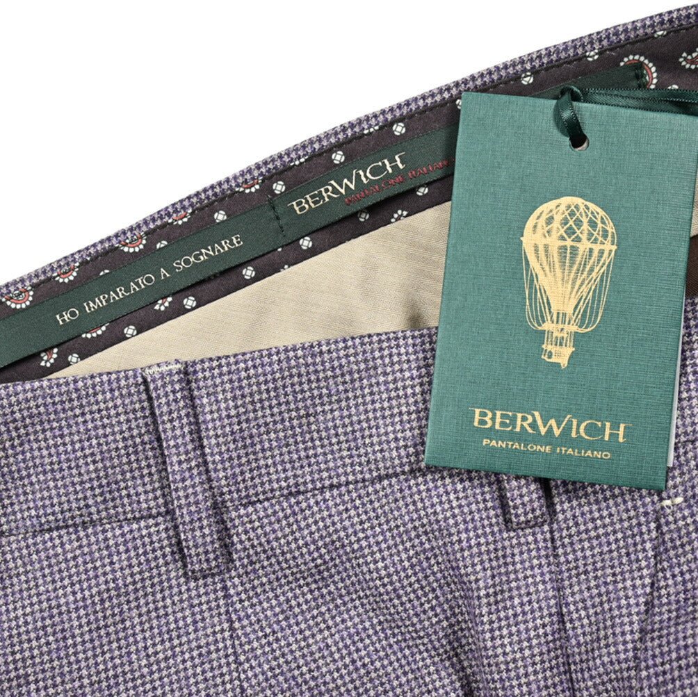 SALE|BERWICH MORELLO ストレッチウール ノータックスラックス|413092 - 46|GUARDAROBA MILANO OFFICIAL STORE