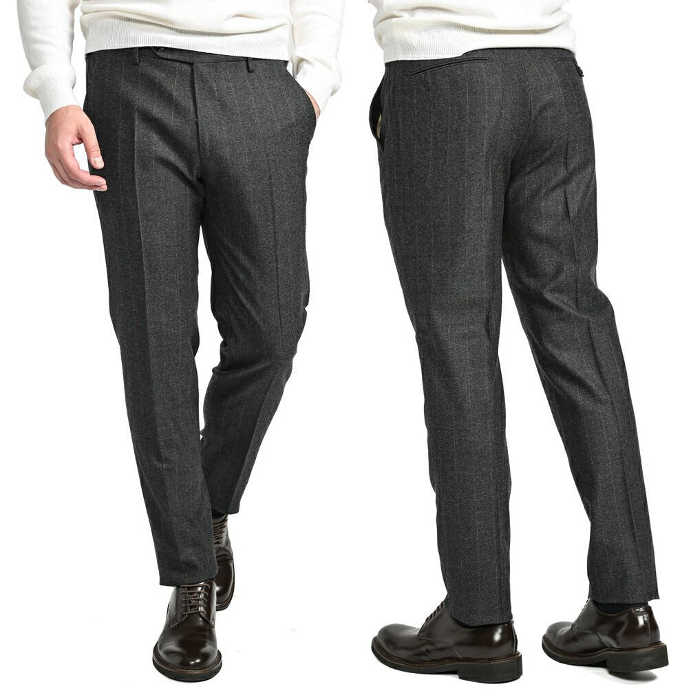 SALE|BERWICH MORELLO ストレッチウール ノータックスラックス|413092 - 46|GUARDAROBA MILANO OFFICIAL STORE
