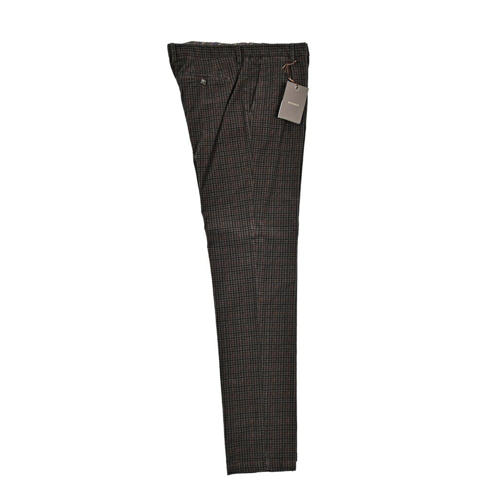 SALE|BERWICH MORELLO ストレッチコットン ワンタックスラックス|413174 - 50|GUARDAROBA MILANO OFFICIAL STORE