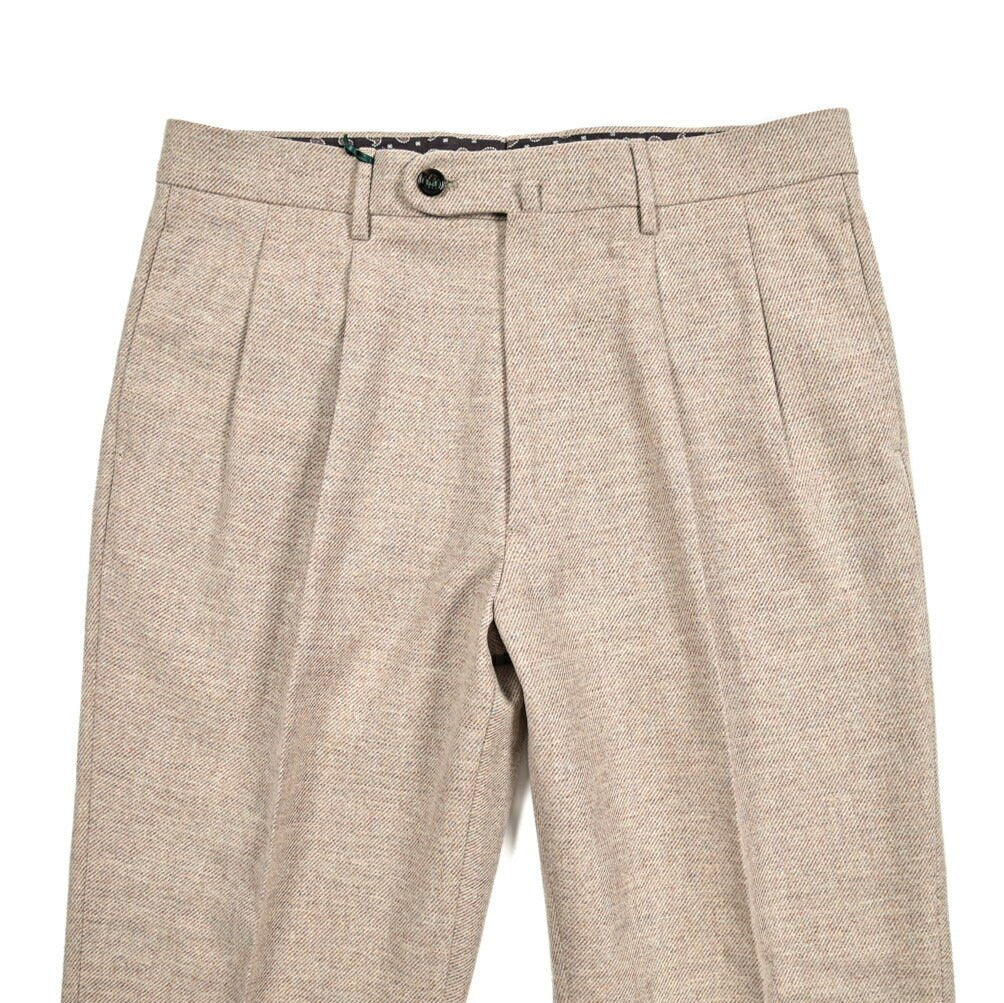 SALE|BERWICH NEGRONI ストレッチウール ツータックスラックス|413069 - 46|GUARDAROBA MILANO OFFICIAL STORE