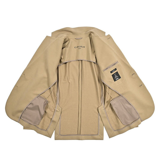 【P10倍】26SS CIRCOLO 1901 ストレッチコットン 2Bシングルテーラードイージージャケット イージーブレザー|436851-44|GUARDAROBA MILANO OFFICIAL STORE