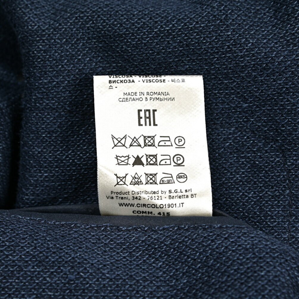 【P10倍】26SS CIRCOLO 1901 リネン混コットン 6Bダブルテーラードイージージャケット|436839-44|GUARDAROBA MILANO OFFICIAL STORE