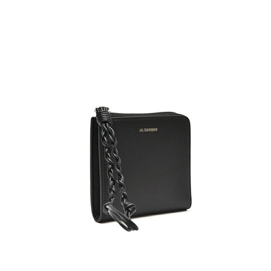【P10倍】26SS JIL SANDER カーフレザー100% L字型コインパース 小銭入れ(スクエア)|435791|GUARDAROBA MILANO OFFICIAL STORE