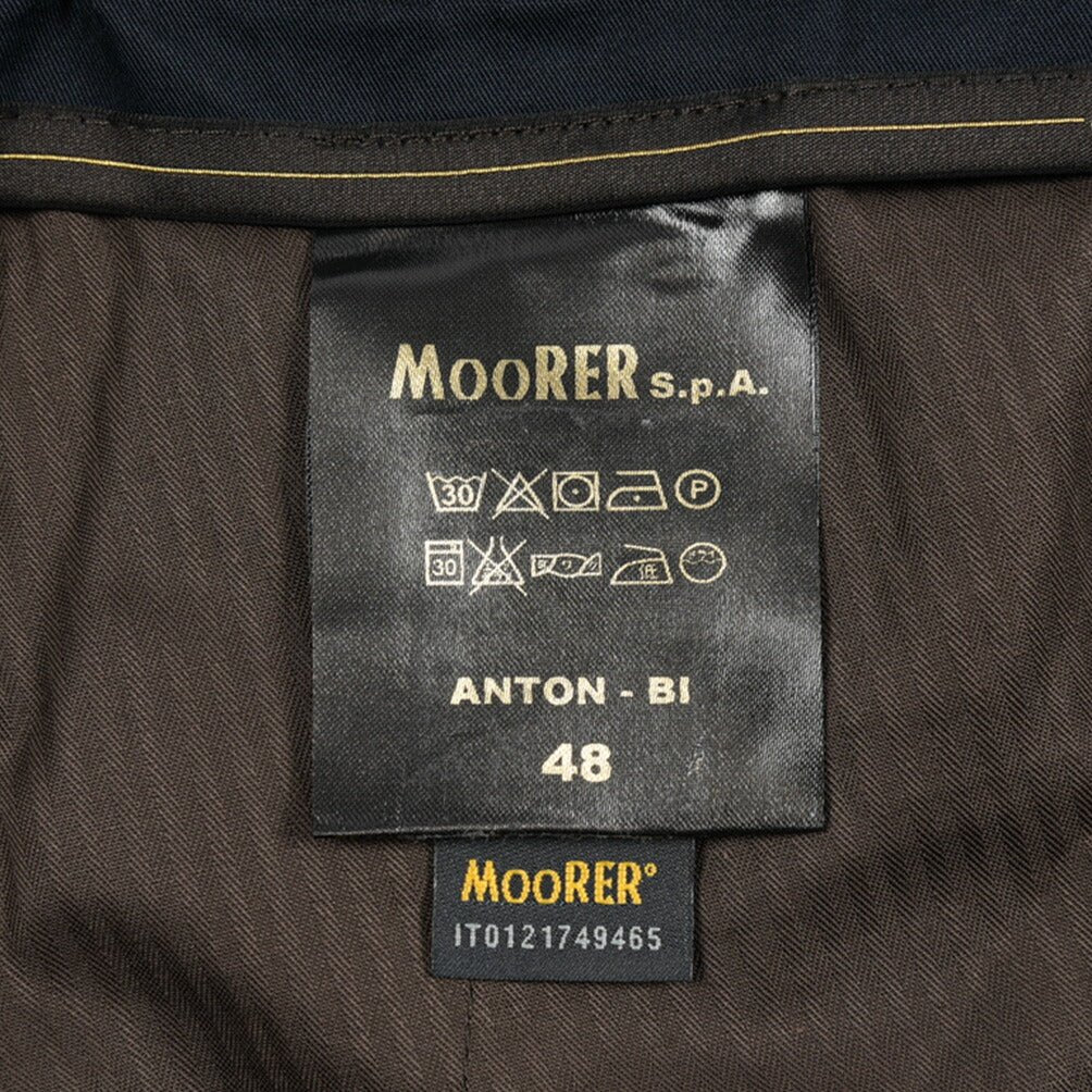 【P20倍】MOORER "ANTON - BI" ストレッチコットン ドローコード付きイージーパンツ|437168-48|GUARDAROBA MILANO OFFICIAL STORE