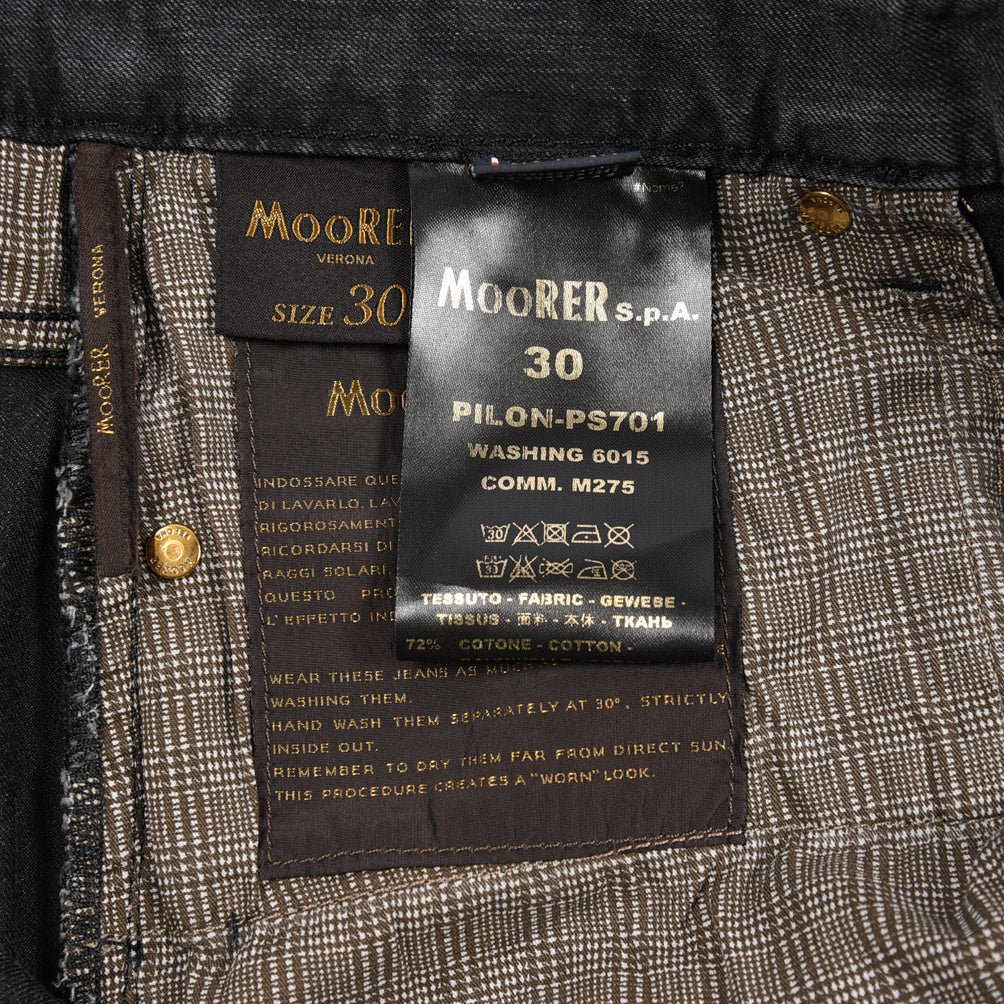 【P20倍】MOORER "PILON - PS701" ストレッチデニム 5ポケットジーンズ / 日本製生地|437158-30|GUARDAROBA MILANO OFFICIAL STORE