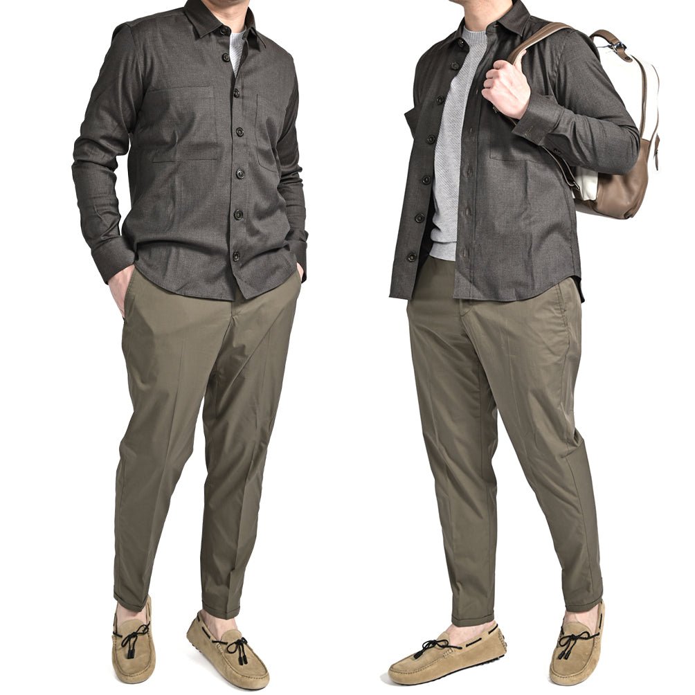 【P2倍】SALE|PT TORINO レーヨン混ウール CPOシャツ|426245-46|GUARDAROBA MILANO OFFICIAL STORE