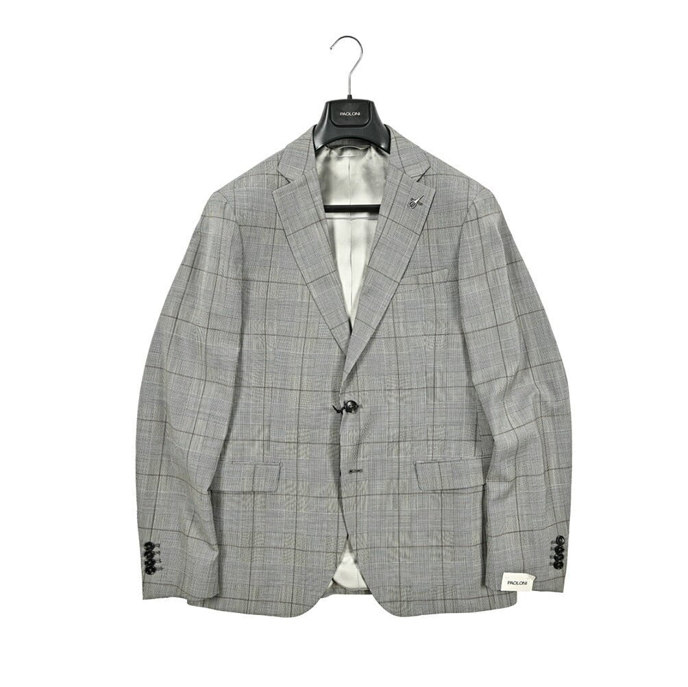 PAOLONI ヴァージンウール 100% 2Bシングルテーラードスーツ|418839 - 50|GUARDAROBA MILANO OFFICIAL STORE