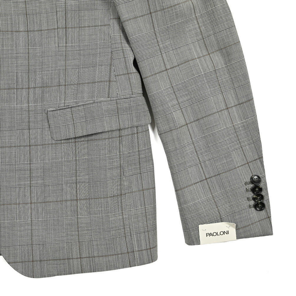 PAOLONI ヴァージンウール 100% 2Bシングルテーラードスーツ|418839 - 50|GUARDAROBA MILANO OFFICIAL STORE