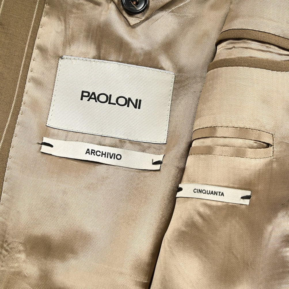 SALE|PAOLONI ヴァージンウール100% 2Bシングルテーラードスーツ / ARCHIVIO CINQUANTA|418677|GUARDAROBA MILANO OFFICIAL STORE