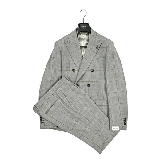 PAOLONI ヴァージンウール100% 6Bダブルテーラードスーツ / ARCHIVIO|418873|GUARDAROBA MILANO OFFICIAL STORE