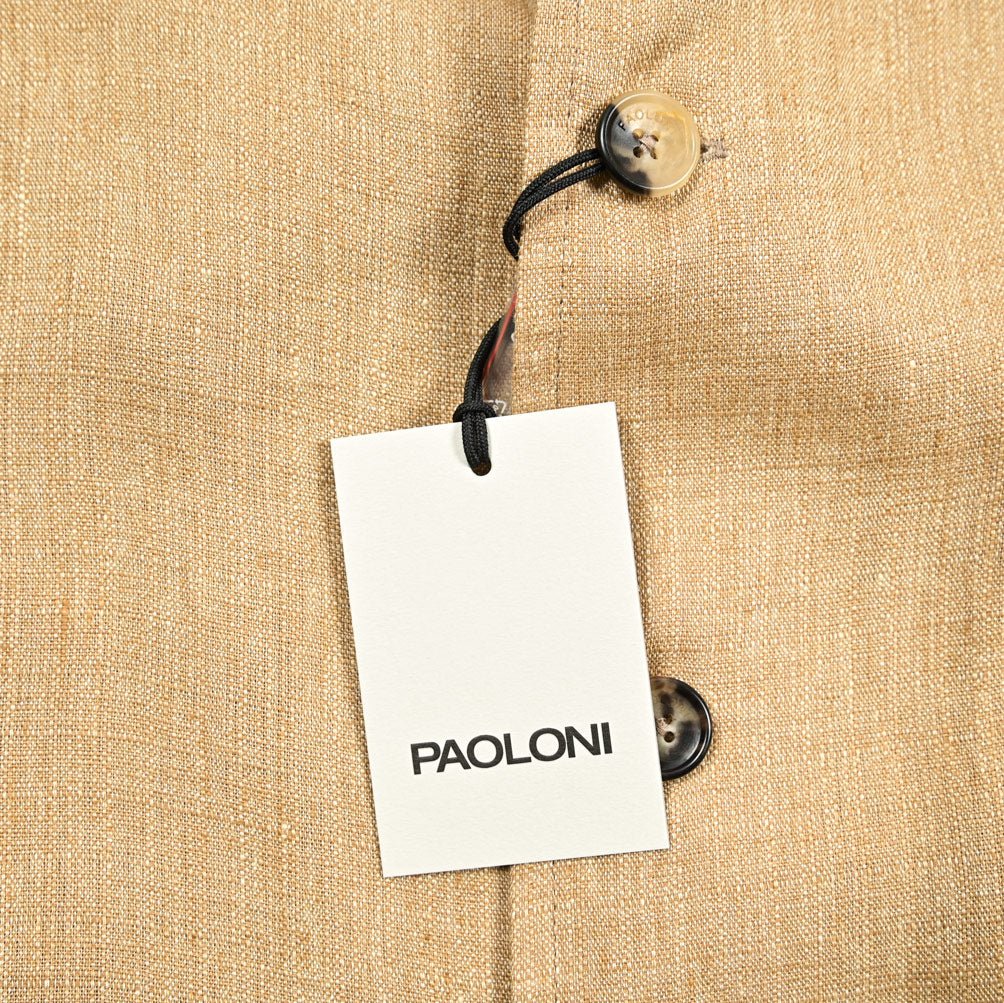 SALE|PAOLONI リネン100% オープンカラーシャツジャケット / MANIFATTURA|418861|GUARDAROBA MILANO OFFICIAL STORE