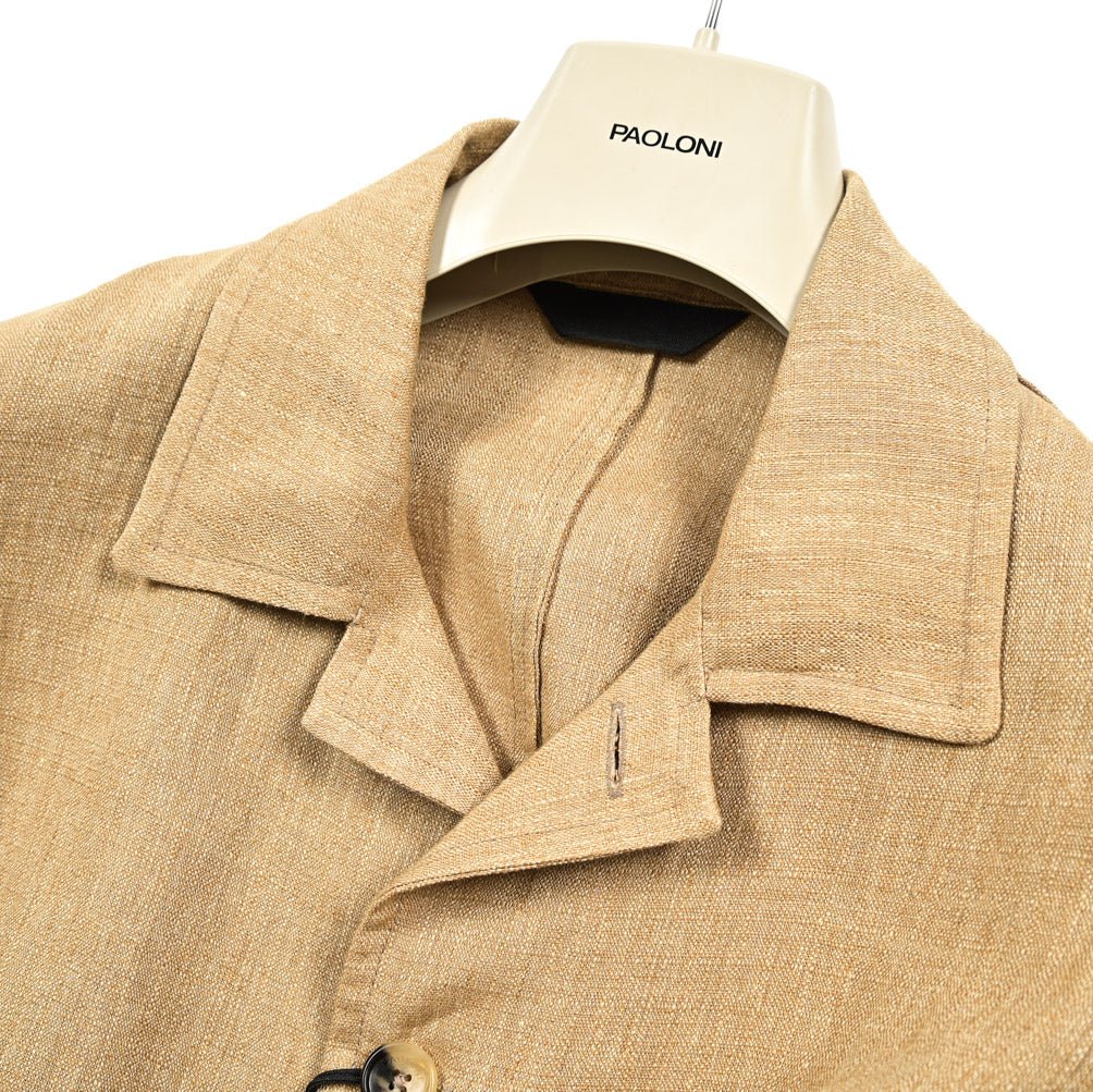 SALE|PAOLONI リネン100% オープンカラーシャツジャケット / MANIFATTURA|418861|GUARDAROBA MILANO OFFICIAL STORE