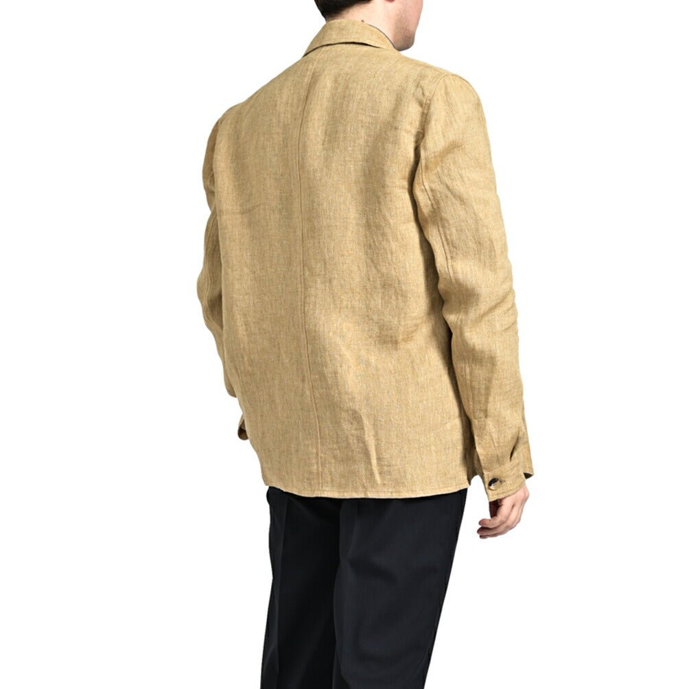SALE|PAOLONI リネン100% オープンカラーシャツジャケット / MANIFATTURA|418861|GUARDAROBA MILANO OFFICIAL STORE