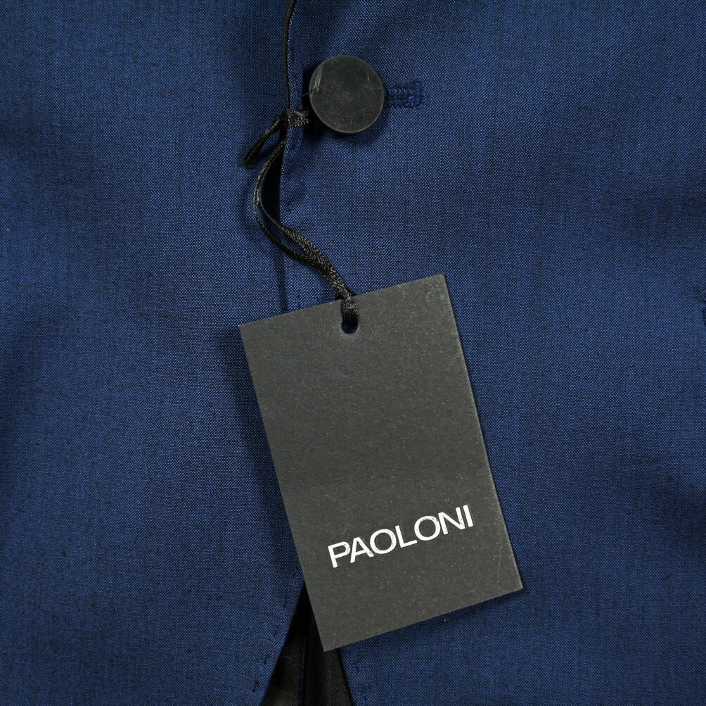 SALE|PAOLONI ストレッチウール 1Bシングルタキシードスーツ / CINQUANTA|418810 - 46|GUARDAROBA MILANO OFFICIAL STORE