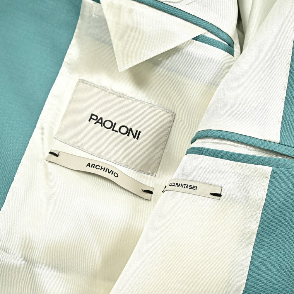 PAOLONI ストレッチウール 2Bシングルテーラードスーツ / ARCHIVIO QUARANTASEI|418886 - 46|GUARDAROBA MILANO OFFICIAL STORE