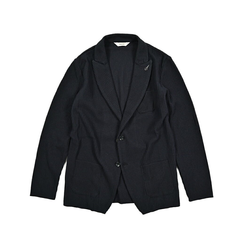 SALE|PAOLONI コットンアクリル 2Bシングルニットジャケット / CINQUANTA|418907 - 50|GUARDAROBA MILANO OFFICIAL STORE