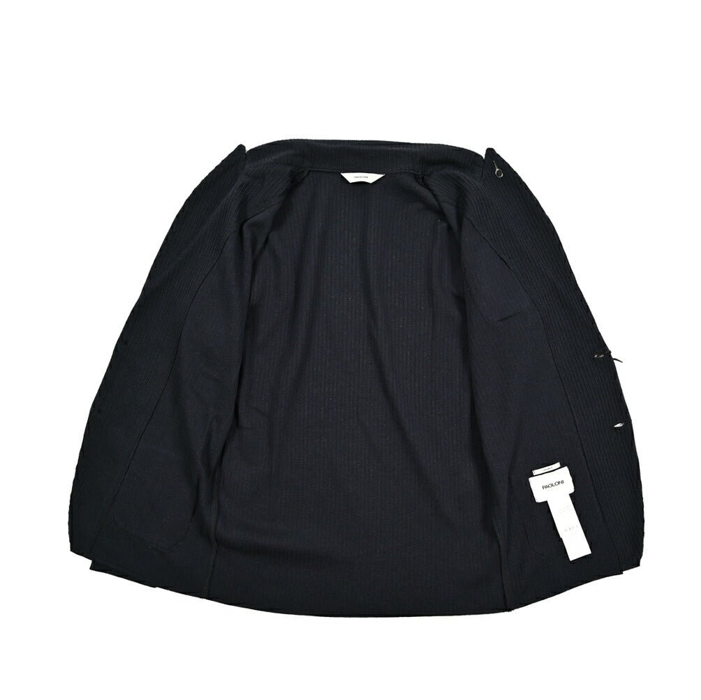 SALE|PAOLONI コットンアクリル 2Bシングルニットジャケット / CINQUANTA|418907 - 50|GUARDAROBA MILANO OFFICIAL STORE