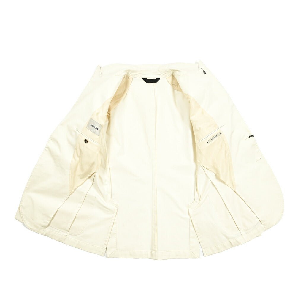 SALE|PAOLONI ストレッチコットン 2Bシングルテーラードジャケット / MANIFATTURA|418829|GUARDAROBA MILANO OFFICIAL STORE