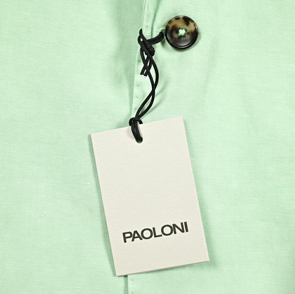 SALE|PAOLONI リネンコットン 2Bシングルテーラードジャケット / MANIFATTURA|418864|GUARDAROBA MILANO OFFICIAL STORE