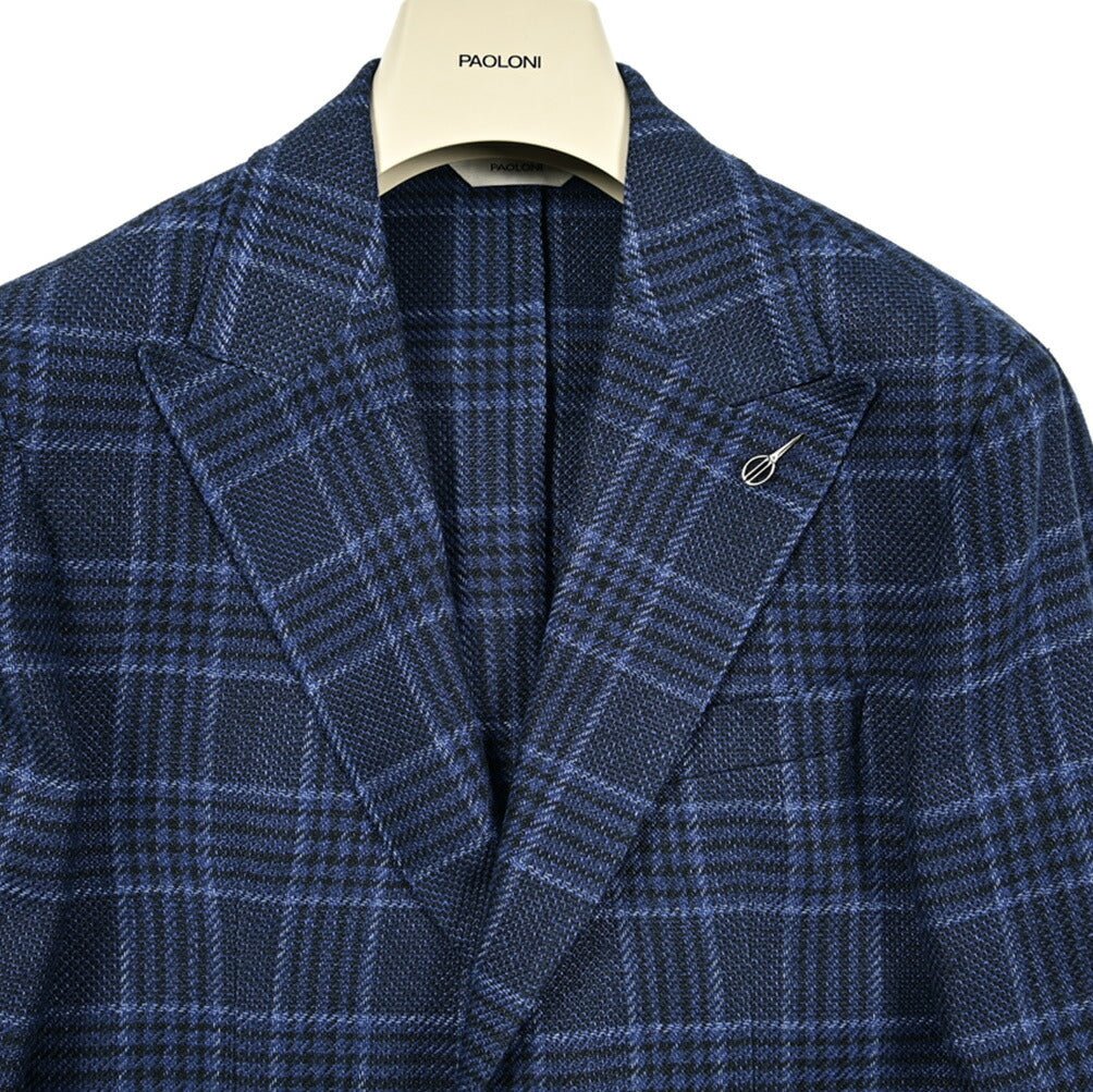 PAOLONI コットンリネン 2Bシングルテーラードジャケット|418738|GUARDAROBA MILANO OFFICIAL STORE