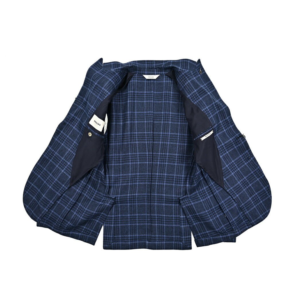 PAOLONI コットンリネン 2Bシングルテーラードジャケット|418738|GUARDAROBA MILANO OFFICIAL STORE