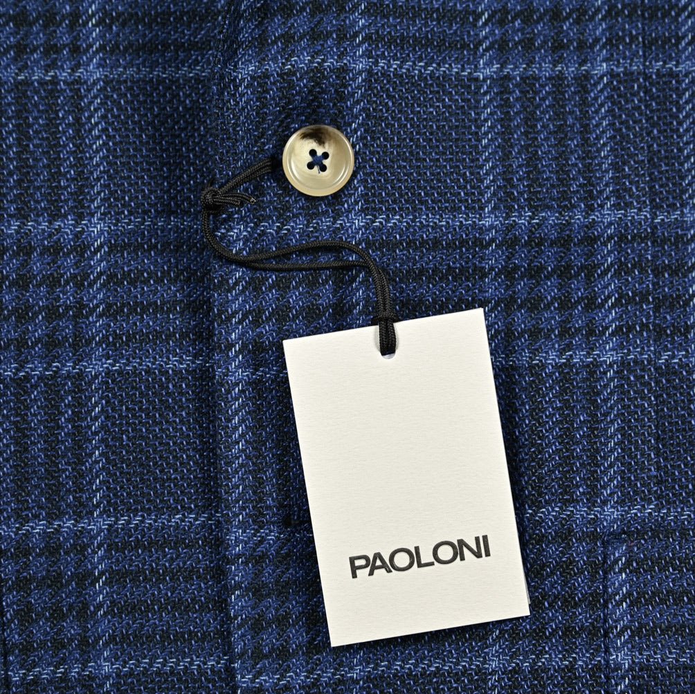 PAOLONI コットンリネン 2Bシングルテーラードジャケット|418738|GUARDAROBA MILANO OFFICIAL STORE