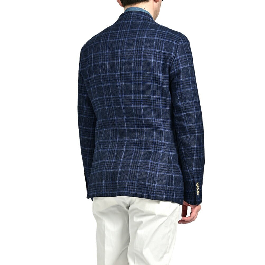 PAOLONI コットンリネン 2Bシングルテーラードジャケット|418738|GUARDAROBA MILANO OFFICIAL STORE