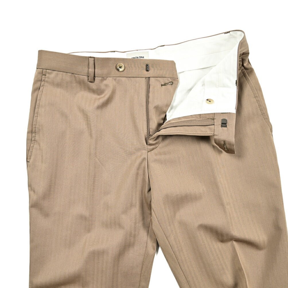 PAOLONI コットンウール 2Bシングルテーラードスーツ|418850 - 52|GUARDAROBA MILANO OFFICIAL STORE