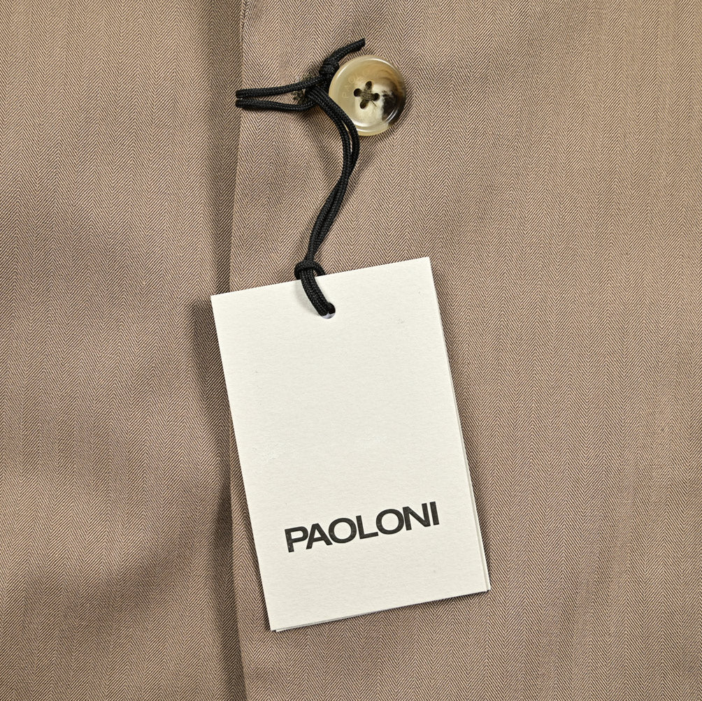 PAOLONI コットンウール 2Bシングルテーラードスーツ|418850 - 52|GUARDAROBA MILANO OFFICIAL STORE