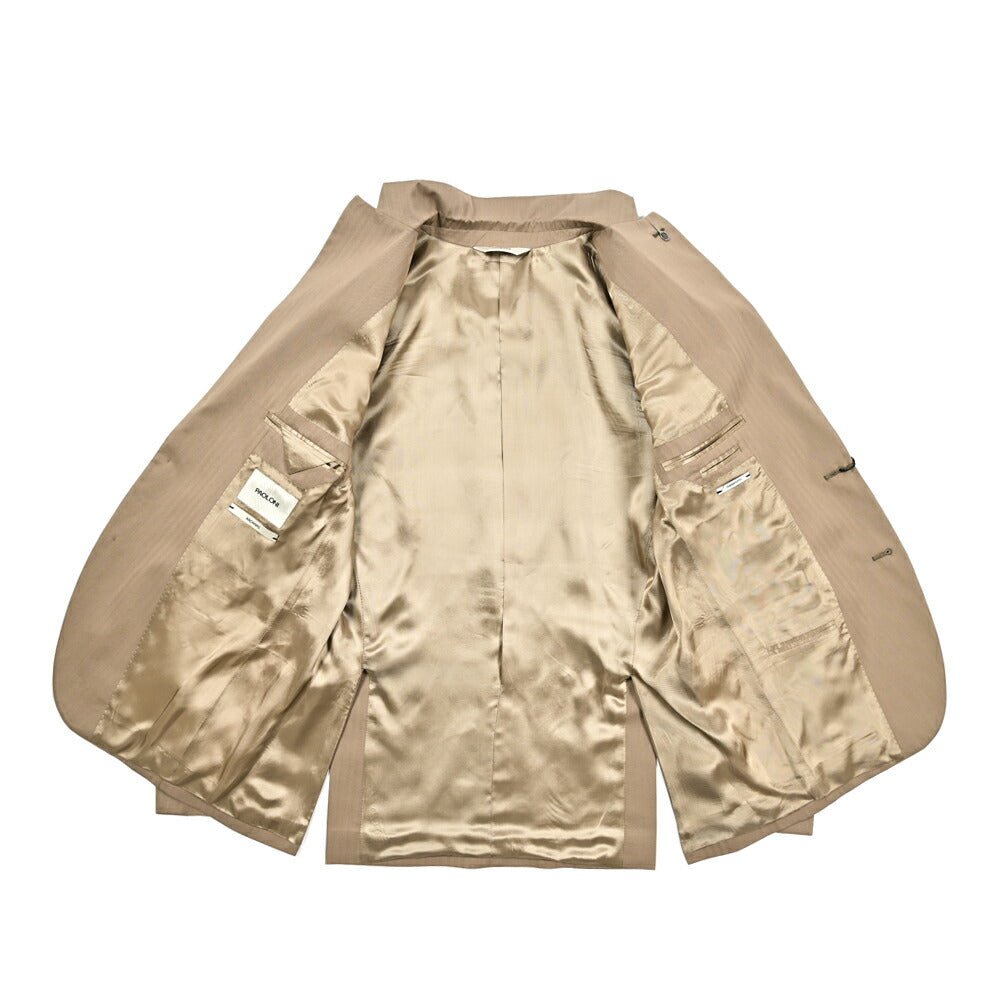 PAOLONI コットンウール 2Bシングルテーラードスーツ|418850 - 52|GUARDAROBA MILANO OFFICIAL STORE