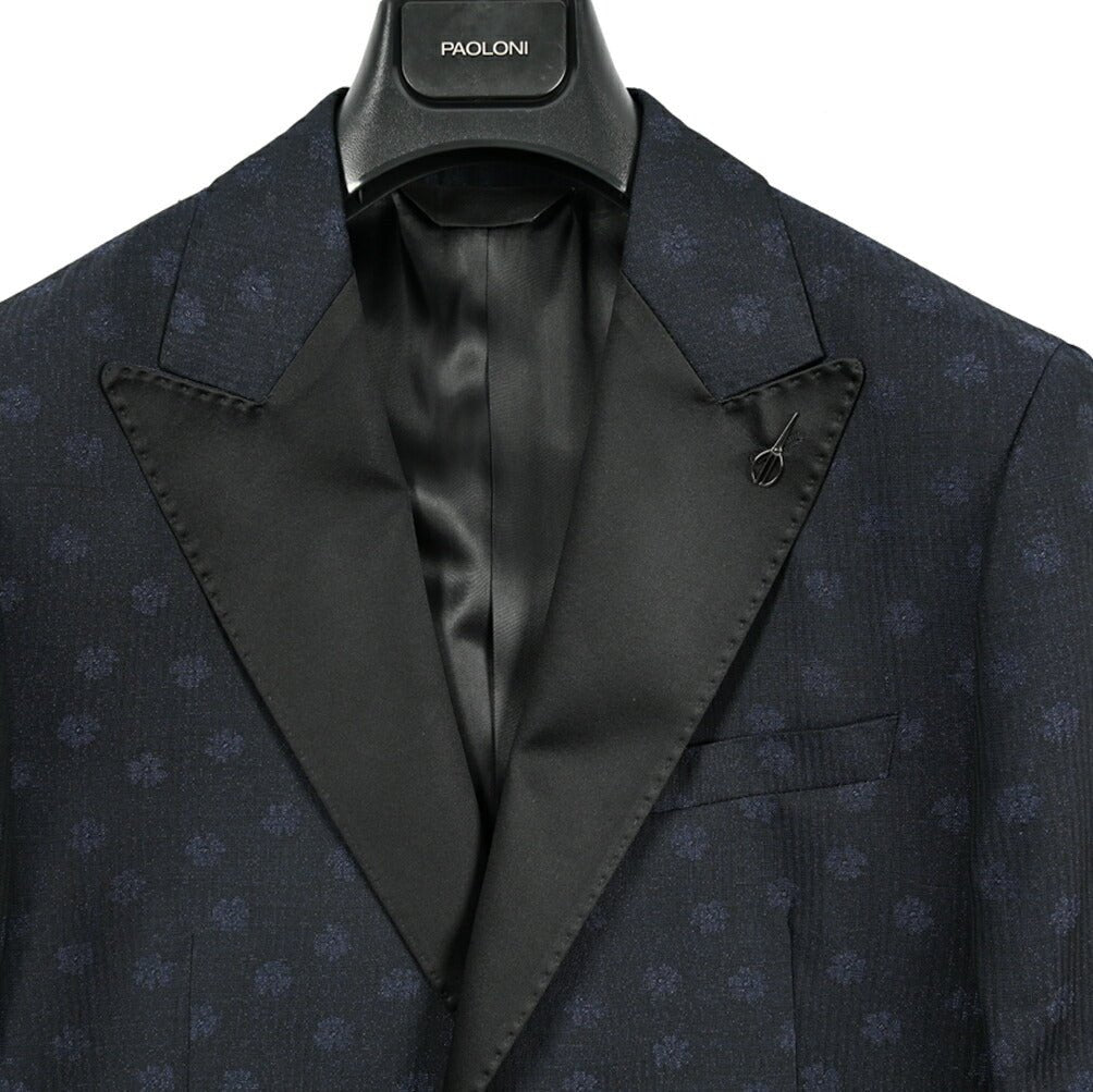 PAOLONI ヴァージンウールシルク タキシードジャケット|418745|GUARDAROBA MILANO OFFICIAL STORE