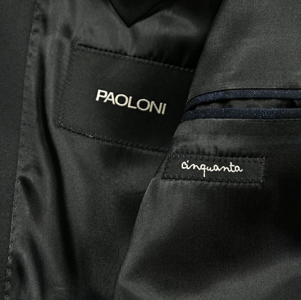 PAOLONI ヴァージンウールシルク タキシードジャケット|418745|GUARDAROBA MILANO OFFICIAL STORE