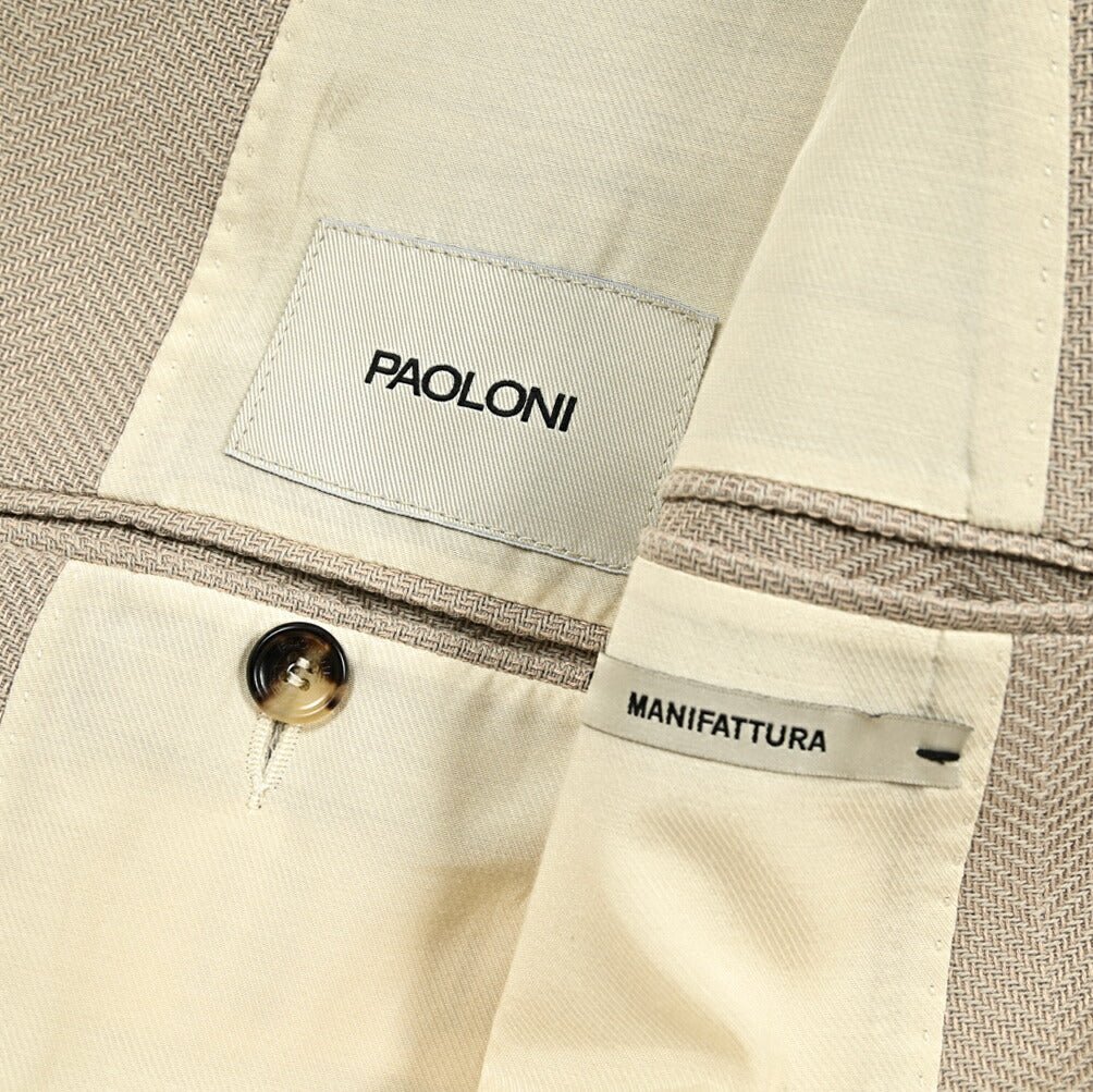 PAOLONI コットンビスコース 6Bダブルテーラードジャケット / MANIFATTURA|GUARDAROBA MILANO OFFICIAL STORE