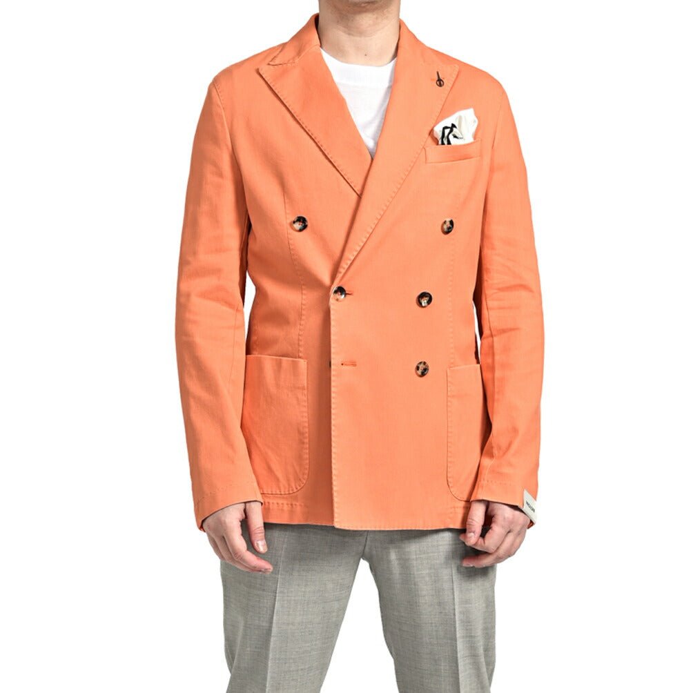 SALE|PAOLONI ストレッチコットン 6Bダブルテーラードジャケット / MANIFATTURA|418899|GUARDAROBA MILANO OFFICIAL STORE