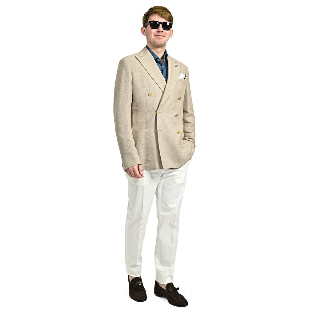 SALE|PAOLONI コットンビスコース 6Bダブルテーラードジャケット / MANIFATTURA|418674|GUARDAROBA MILANO OFFICIAL STORE