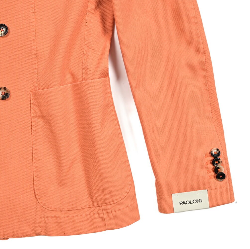 SALE|PAOLONI ストレッチコットン 6Bダブルテーラードジャケット / MANIFATTURA|418899|GUARDAROBA MILANO OFFICIAL STORE