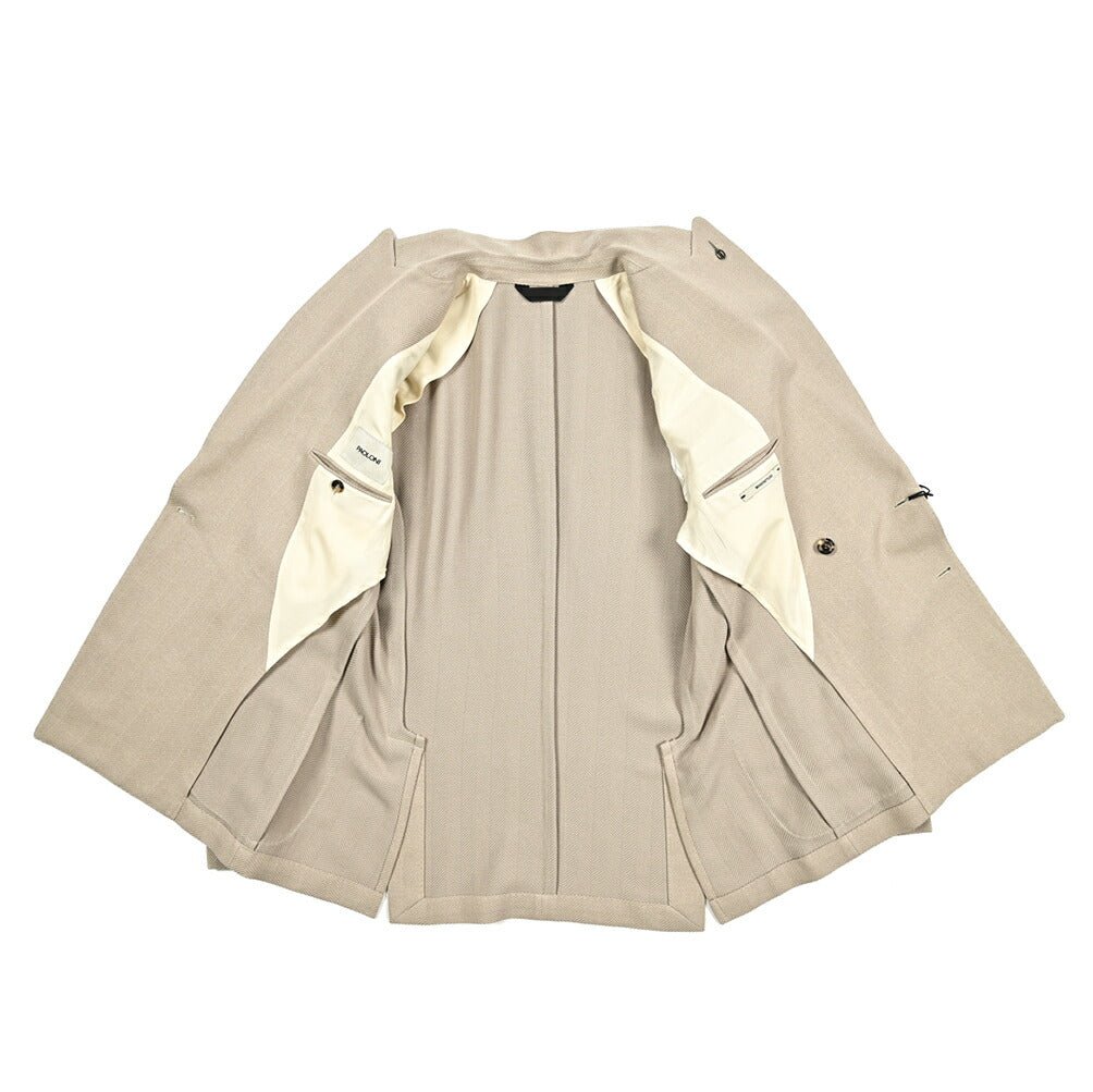 PAOLONI コットンビスコース 6Bダブルテーラードジャケット / MANIFATTURA|GUARDAROBA MILANO OFFICIAL STORE