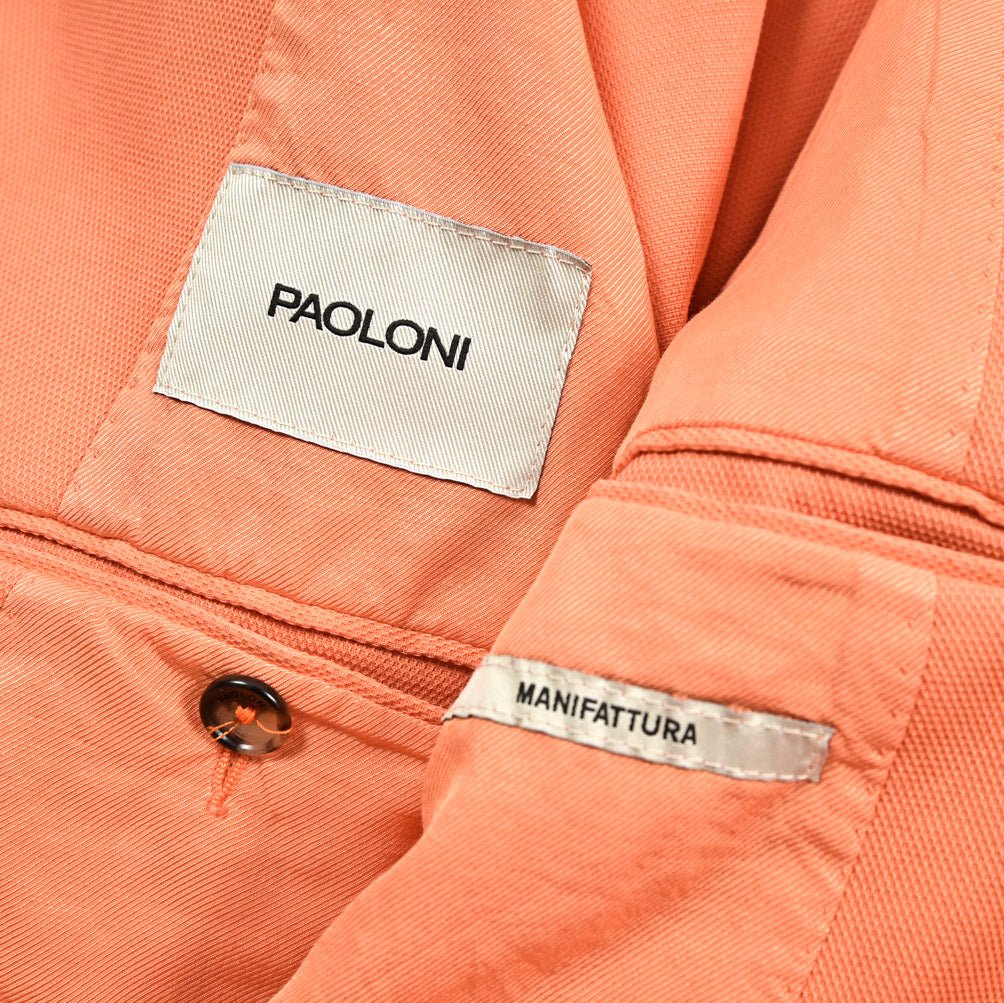 SALE|PAOLONI ストレッチコットン 6Bダブルテーラードジャケット / MANIFATTURA|418899|GUARDAROBA MILANO OFFICIAL STORE