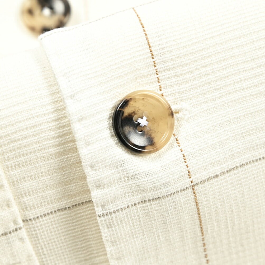 SALE|PAOLONI コットンリネン 6Bダブルテーラードジャケット / MANIFATTURA|418821|GUARDAROBA MILANO OFFICIAL STORE