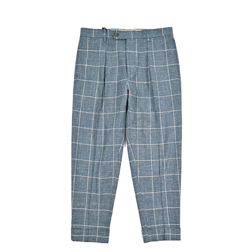 Pre SUMMER SALE|BERWICH CHIAIA コットン100% ワンタックスラックス / TASCAMERICA|421691 - 42|GUARDAROBA MILANO OFFICIAL STORE