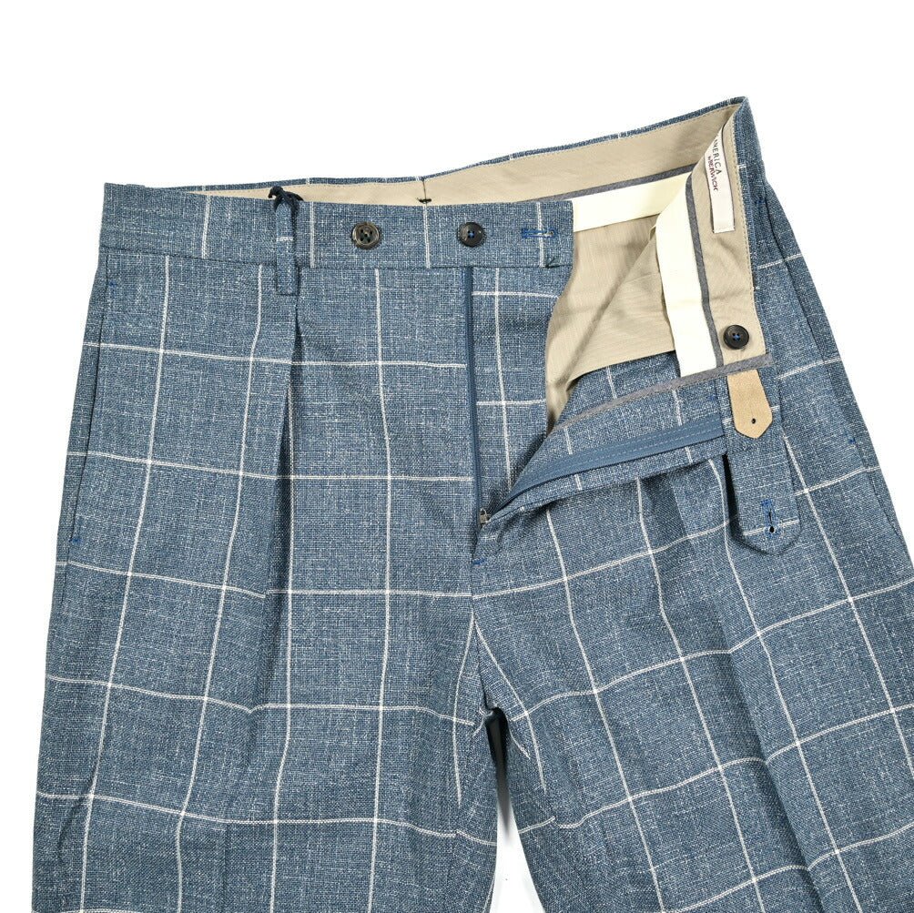 Pre SUMMER SALE|BERWICH CHIAIA コットン100% ワンタックスラックス / TASCAMERICA|421691 - 42|GUARDAROBA MILANO OFFICIAL STORE