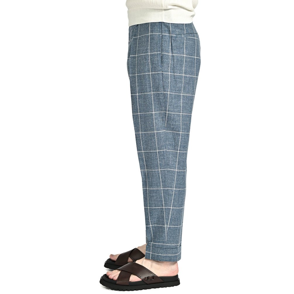 Pre SUMMER SALE|BERWICH CHIAIA コットン100% ワンタックスラックス / TASCAMERICA|421691 - 42|GUARDAROBA MILANO OFFICIAL STORE