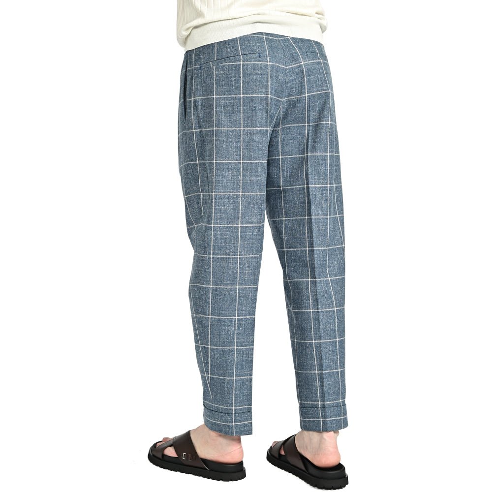 Pre SUMMER SALE|BERWICH CHIAIA コットン100% ワンタックスラックス / TASCAMERICA|421691 - 42|GUARDAROBA MILANO OFFICIAL STORE