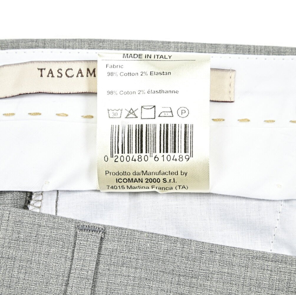 Pre SUMMER SALE|BERWICH MORELLO ストレッチコットン ノータックスラックス / TASCAMERICA|421420 - 44|GUARDAROBA MILANO OFFICIAL STORE