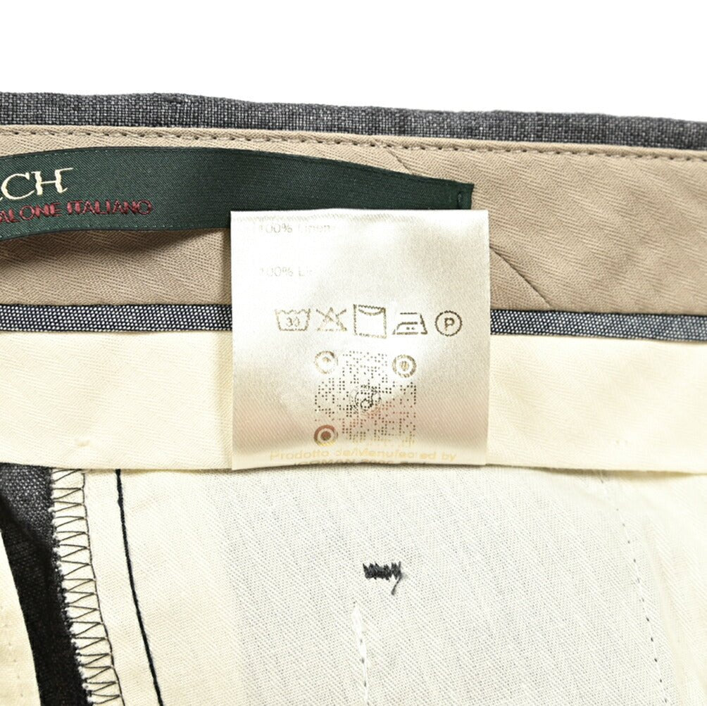 Pre SUMMER SALE|BERWICH RETRO リネン100% ワンタックスラックス|422145 - 46|GUARDAROBA MILANO OFFICIAL STORE