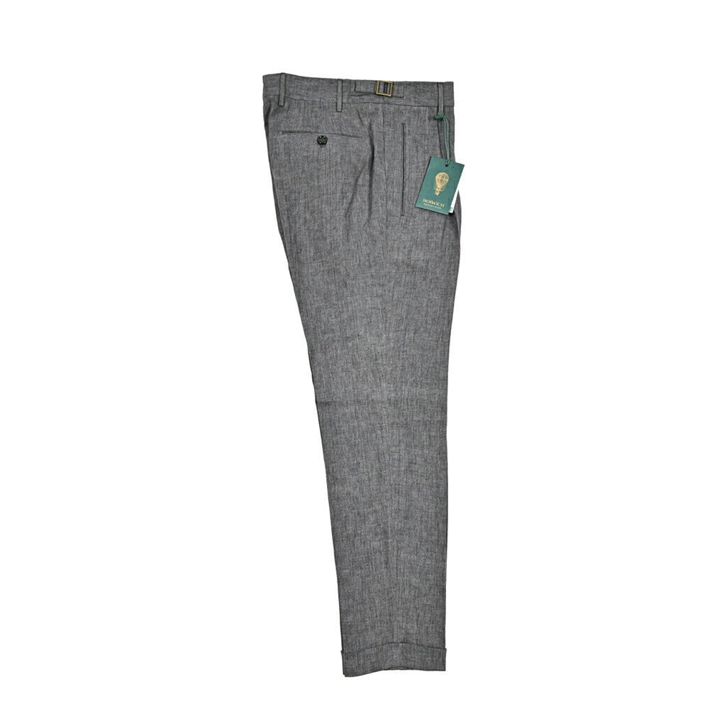 Pre SUMMER SALE|BERWICH RETRO リネン100% ワンタックスラックス|422145 - 46|GUARDAROBA MILANO OFFICIAL STORE