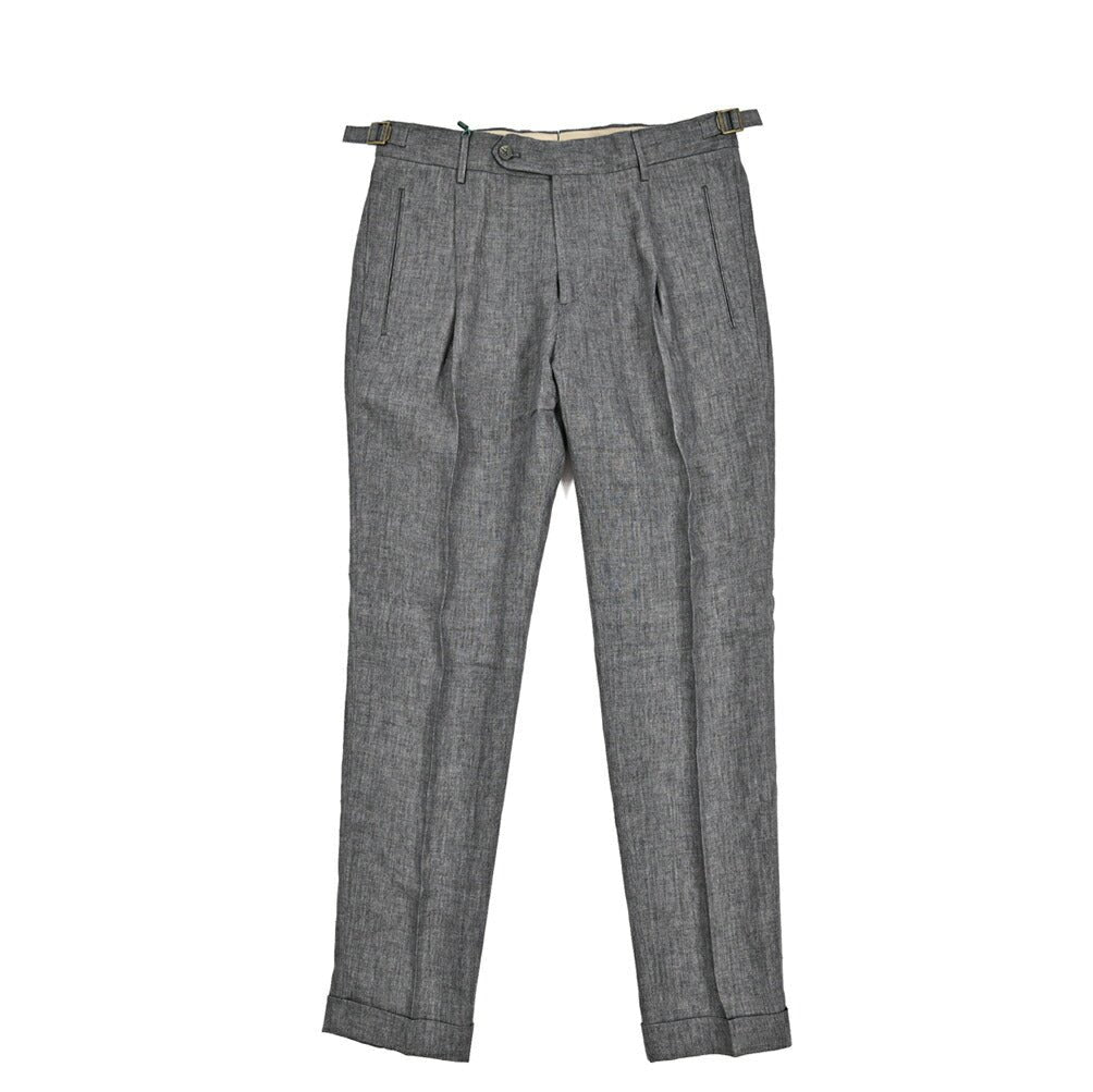 Pre SUMMER SALE|BERWICH RETRO リネン100% ワンタックスラックス|422145 - 46|GUARDAROBA MILANO OFFICIAL STORE