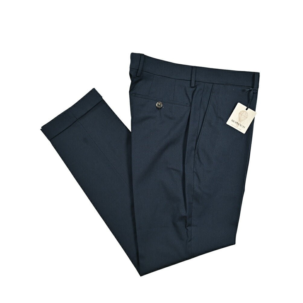 Pre SUMMER SALE|BERWICH Y RETRO ストレッチコットン ノータックスラックス / TASCAMERICA|421741 - 46|GUARDAROBA MILANO OFFICIAL STORE