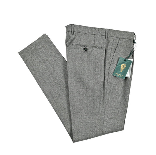 SALE|BERWICH MORELLO ヴァージンウール100% シャークスキンワンタックスラックス|413389 - 46|GUARDAROBA MILANO OFFICIAL STORE